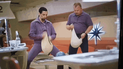The Dude Jesus Quintana Cleaning Bowling Balls GIF