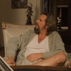 The Dude Putting On His Sunglasses GIF