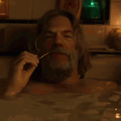 The Dude Smoke Pipe On Hot Tub GIF