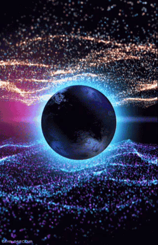 The Earth Is Surrounded By A Black Hole In The Middle Of The Galaxy . GIF