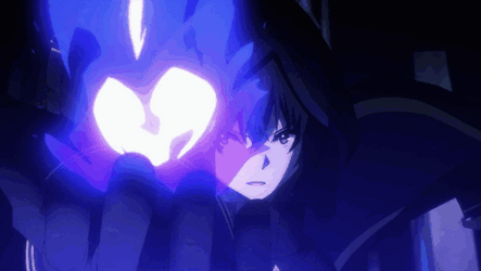 The Eminence In Shadow Blue Fire GIF