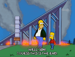 The End Homer Simpson