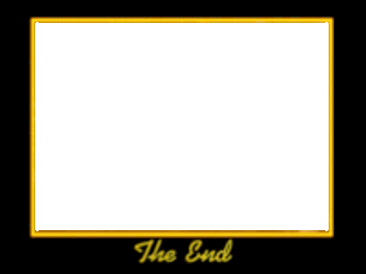 The End Sticker GIF