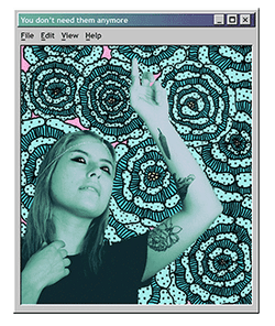 The Files Are In The Computer Virus Flowers  GIF