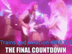 The Final Countdown Trains And Aviation GIF