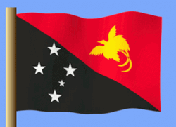The Flag Of Papua New Guinea GIF