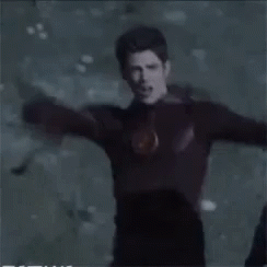 The Flash Barry Allen Dancing