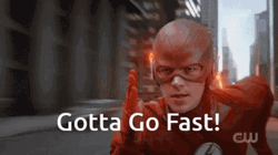 The Flash Gotta Go Fast