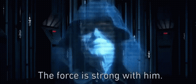 The Force Is Strong With Him GIF