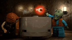 The Force Is Strong With This One Laser Guns GIF