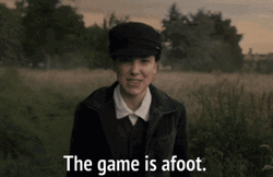 The Game Is Afoot Sherlock Holmes GIF