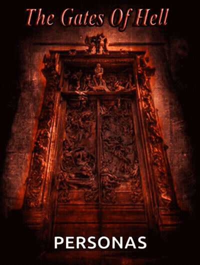 The Gates Of Hell Personas Book Cover GIF