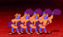 The Genie Cheering Squad GIF