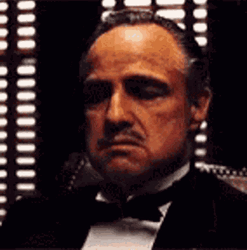 The Godfather Mafia Marlon Brando GIF