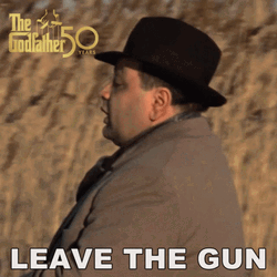 The Godfather Peter Clemenza Leave It GIF