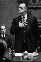 The Godfather Vito Corleone Scenes GIF
