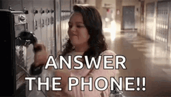 The Goldberg Sitcom Hang Up Each Other's Phone Call GIF
