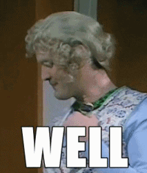 The Golden Girls Man Saying Well GIF