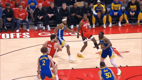 The Golden State Warriors Are Playing The Houston Rockets GIF