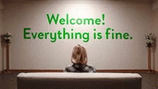 The Good Place Kristen Bell Everything Is Fine GIF