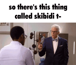 The Good Place Michael GIF