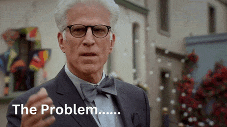 The Good Place The Problem Is Me GIF