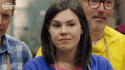 The Great Pottery Throw Down Grin GIF