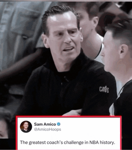 The Greatest Coach 'S Challenge In Nba History Is Written On A Tweet GIF
