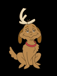 The Grinch Brown Christmas Dog GIF