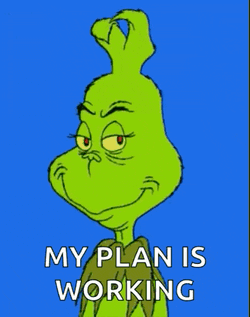 The Grinch Evil Smile GIF