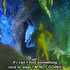 The Grinch Not Going GIF