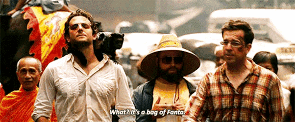 The Hangover Part Ii What Its A Bag Of Fanta GIF