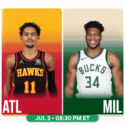 The Hawks And Bucks Are Playing A Game On July 3Rd GIF