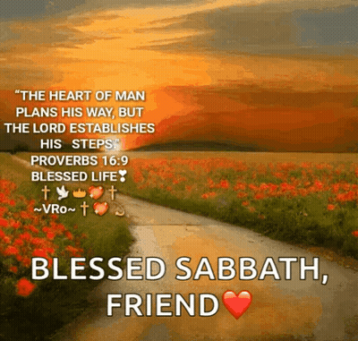 The Heart Of Man Plans His Way But The Lord Establishes His Steps Proverbs 16.9 Blessed Life GIF