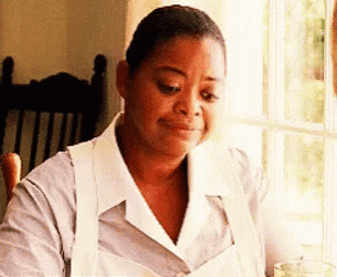 The Help Octavia Spencer Face Reaction GIF