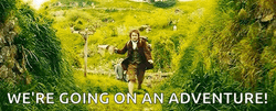 The Hobbit We're Going On An Adventure GIF