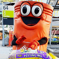 The Home Depot Mascot Ba Dum Tss GIF