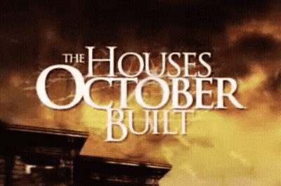 The Houses October Built Poster Burning House GIF