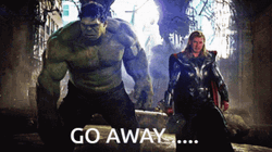 The Hulk Go Away GIF