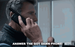 The Ice Road Answer Me GIF