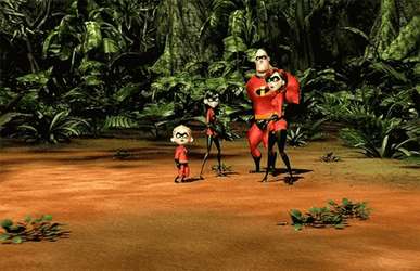 The Incredibles Assemble GIF