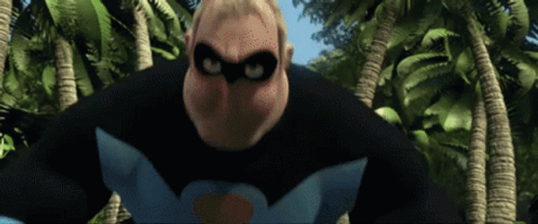 The Incredibles Bob Fitted Costume GIF