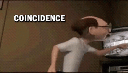 The Incredibles Coincidence I Think Not GIF