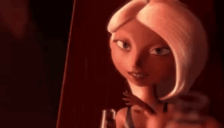 The Incredibles Mirage Raising Glass GIF