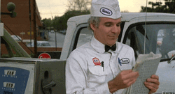 The Jerk Reading News Paper GIF