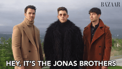 The Jonas Brothers Are Featured In A Harper 'S Bazaar Photo Shoot GIF