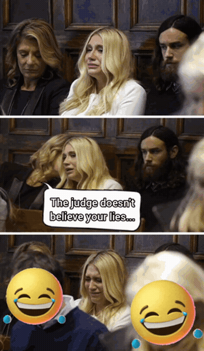 The Judge Does N't Believe Your Lies Written On A Sign GIF