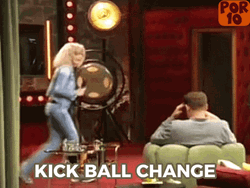 The Kickball Dance GIF