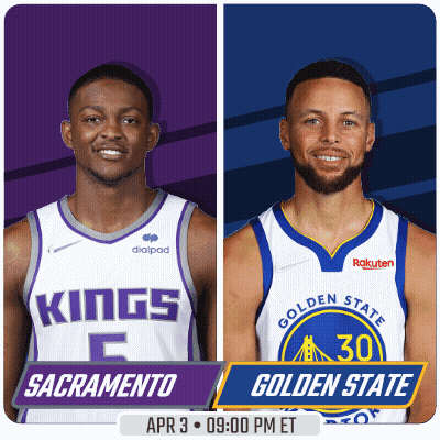 The Kings And Golden State Warriors Are Playing In Sacramento GIF
