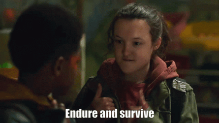 The Last Of Us Ellie Explaining GIF